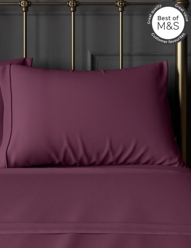 2 Pack Egyptian Cotton 230 Thread Count Pillowcases 1 of 2