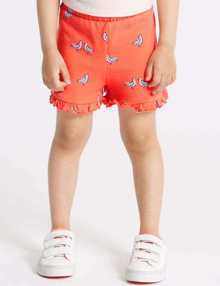 2 Pack Frill Shorts (3 Months - 7 Years) 3 of 5