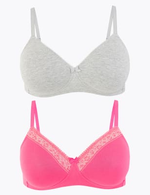 non wired padded bras