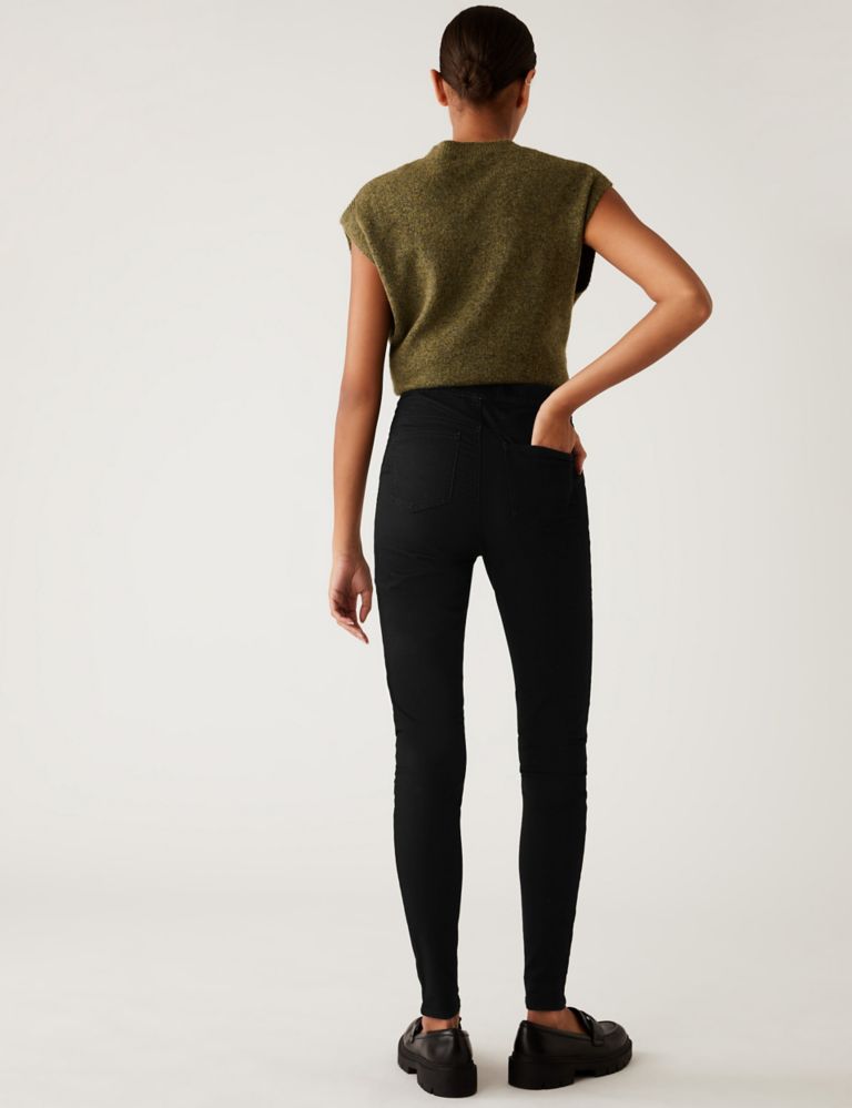 2 Pack High Waisted Jeggings, M&S Collection