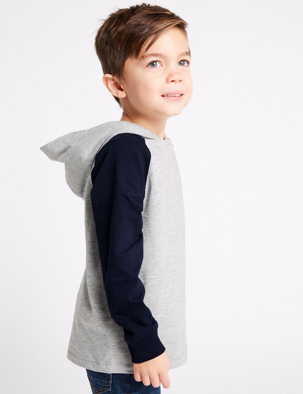 2 Pack Hooded Tops (1-7 Years) 2 of 4