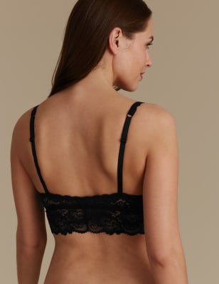 2 Pack Isabella Lace Bralets, M&S Collection