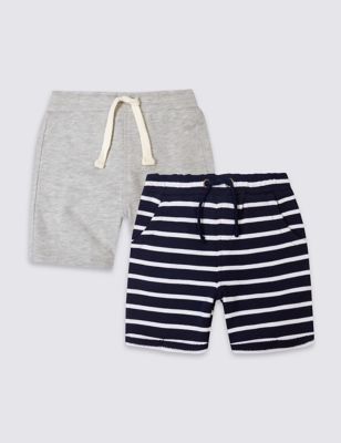 2 Pack Jersey Shorts (3 Months - 5 Years) Image 2 of 6