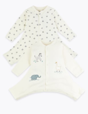 m&s sleepsuits