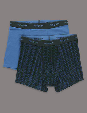 2 Pack Modal Blend Stretch Supima® Trunks Image 2 of 3