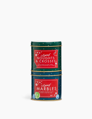 marble noughts and crosses set