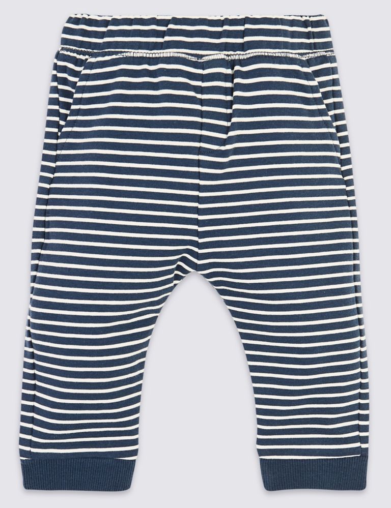 2 Pack Organic Cotton Joggers (0-3 Yrs) 3 of 4