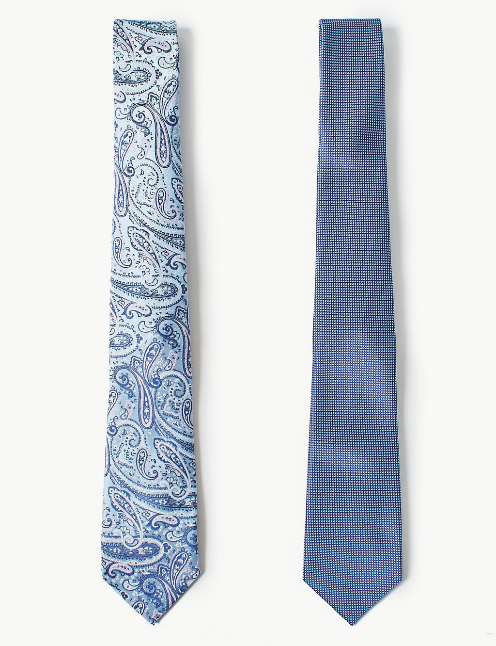 2 Pack Paisley & Textured Tie 3 of 5
