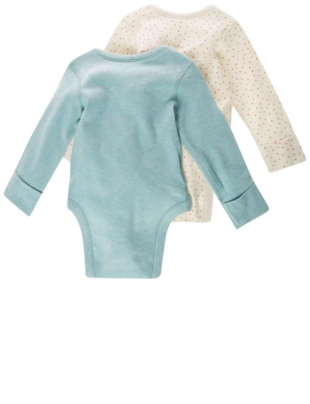 2 Pack Pure Cotton Bodysuits 6 of 6