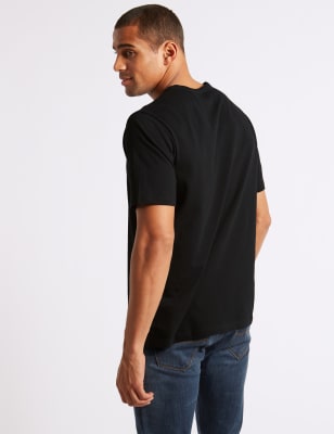 m&s crew neck t shirt