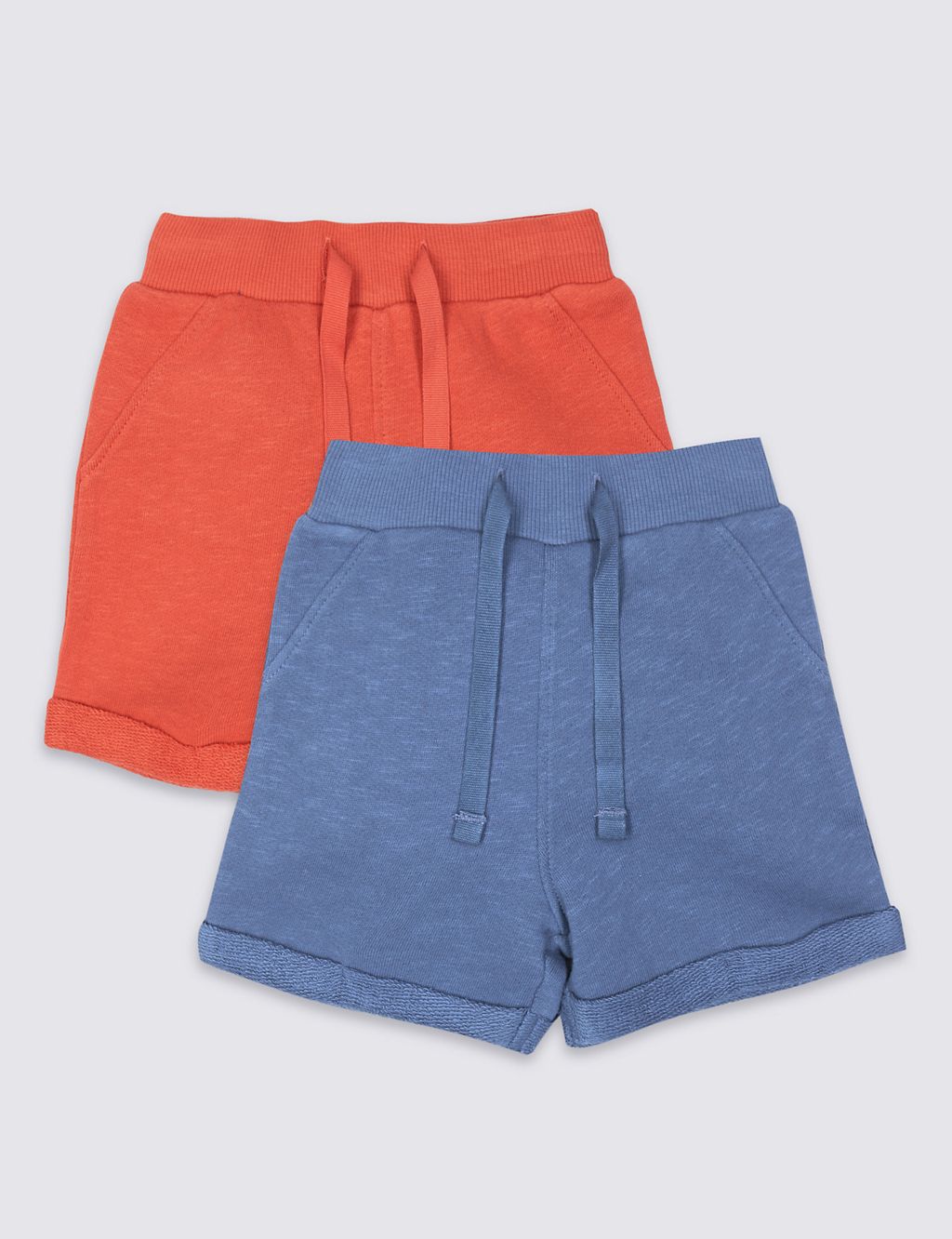 2 Pack Pure Cotton Jersey Shorts 3 of 4