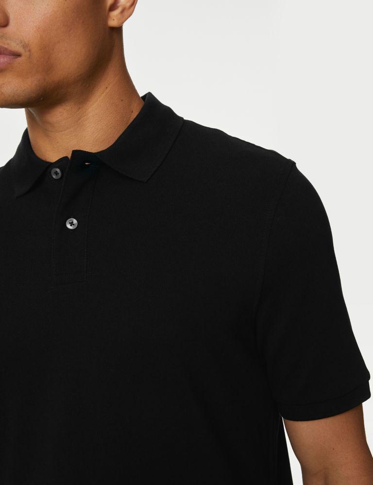 2 Pack Pure Cotton Polo Shirts 4 of 5