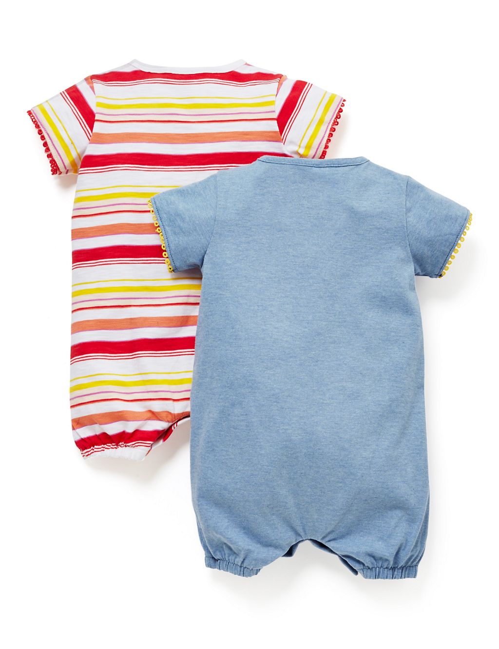 2 Pack Pure Cotton Romper 2 of 2