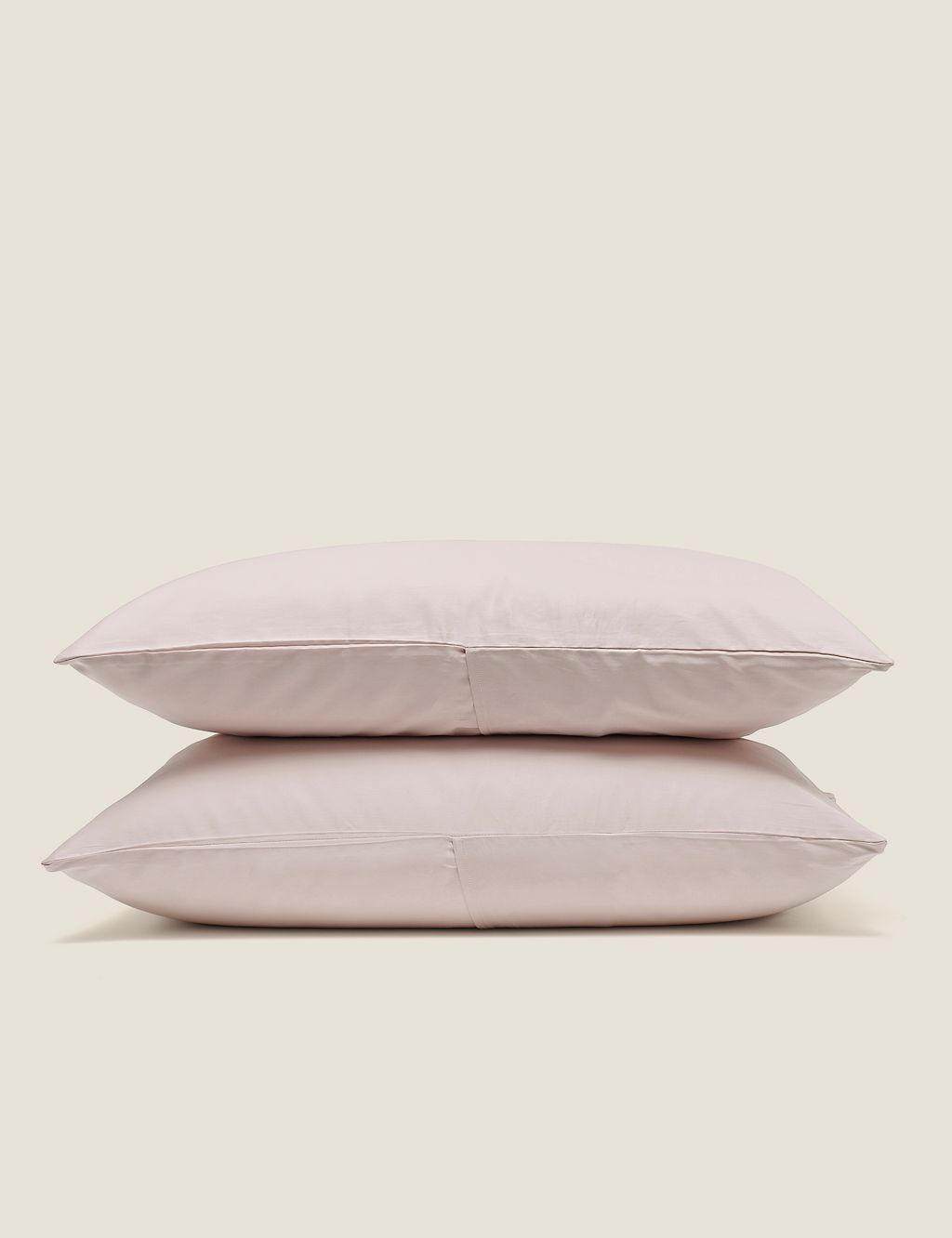 2 Pack Pure Cotton Sateen Luxe Pillowcases 3 of 4