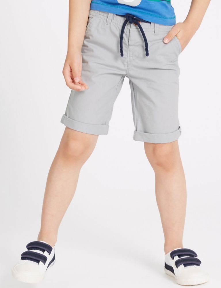 2 Pack Pure Cotton Shorts (3 Months - 7 Years) 3 of 5
