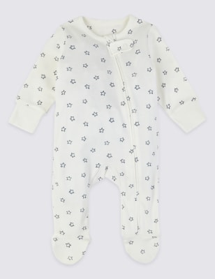 leopard print sleepsuit