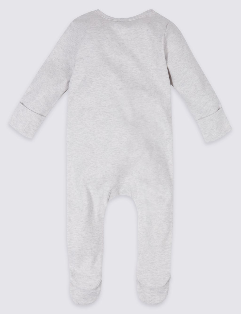 2 Pack Pure Cotton Sleepsuits 8 of 10