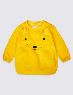 towelling bibs with sleeves