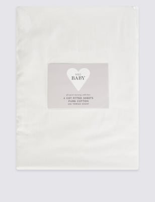 M&s store cot sheets