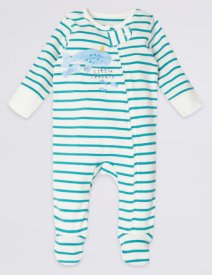 terry towelling sleepsuits marks and spencer