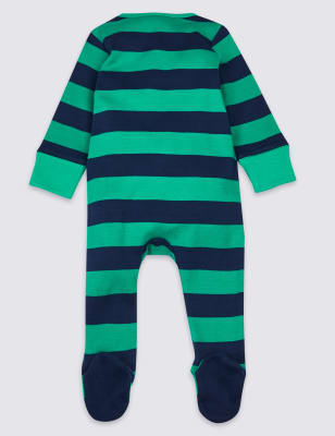 marks and spencer zip sleepsuit