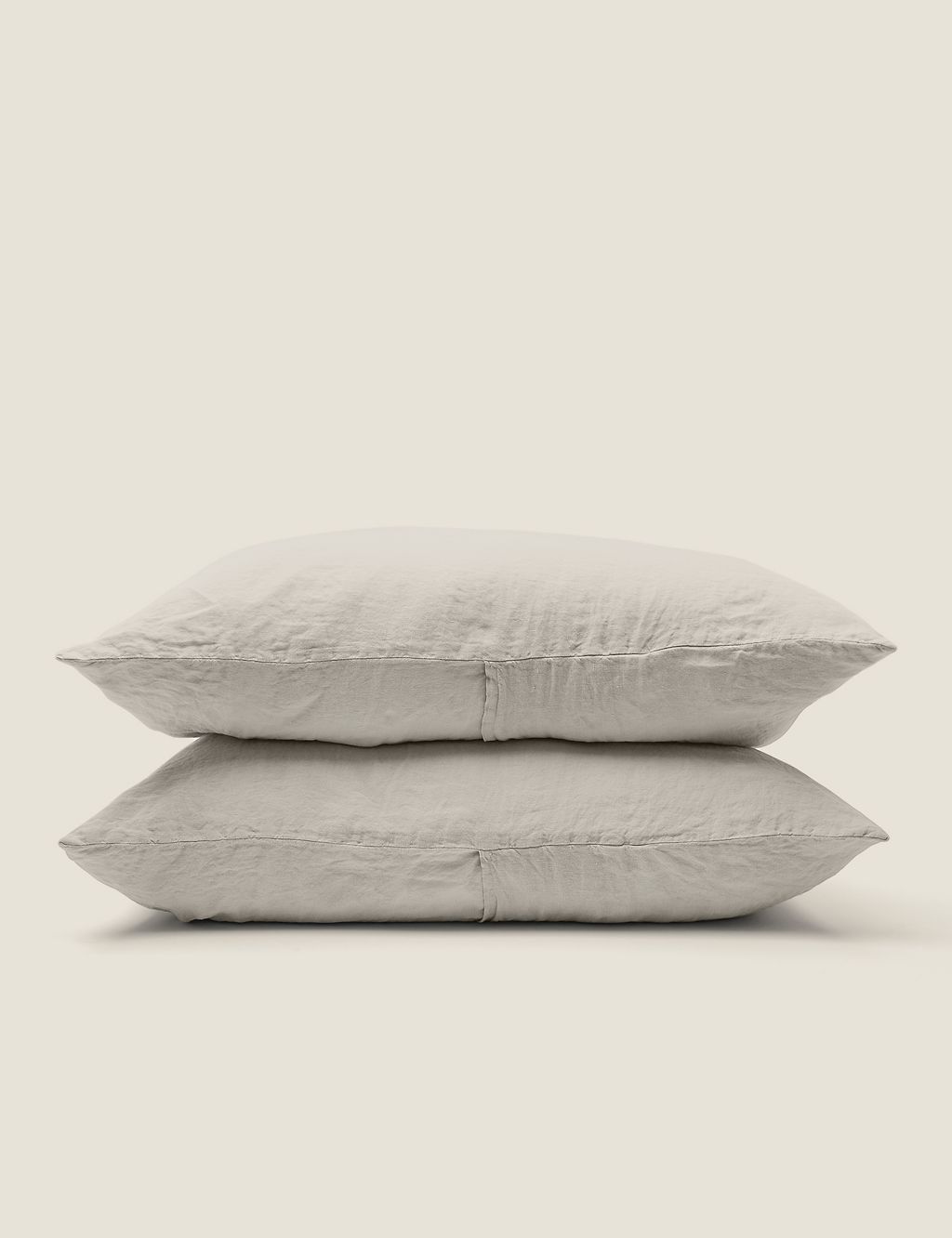 2 Pack Pure Linen Pillowcases 3 of 3