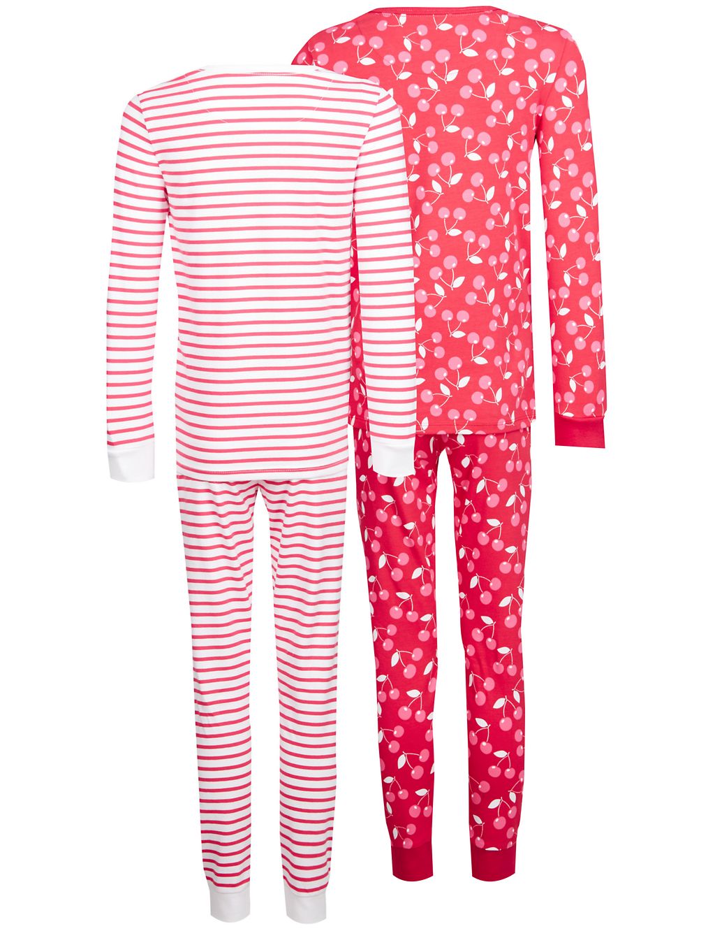 2 Pack Pyjamas with Stretch (3-16 Years) 5 of 7