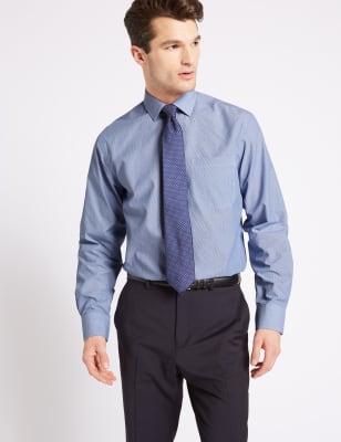 Mens light blue shirt and clearance tie