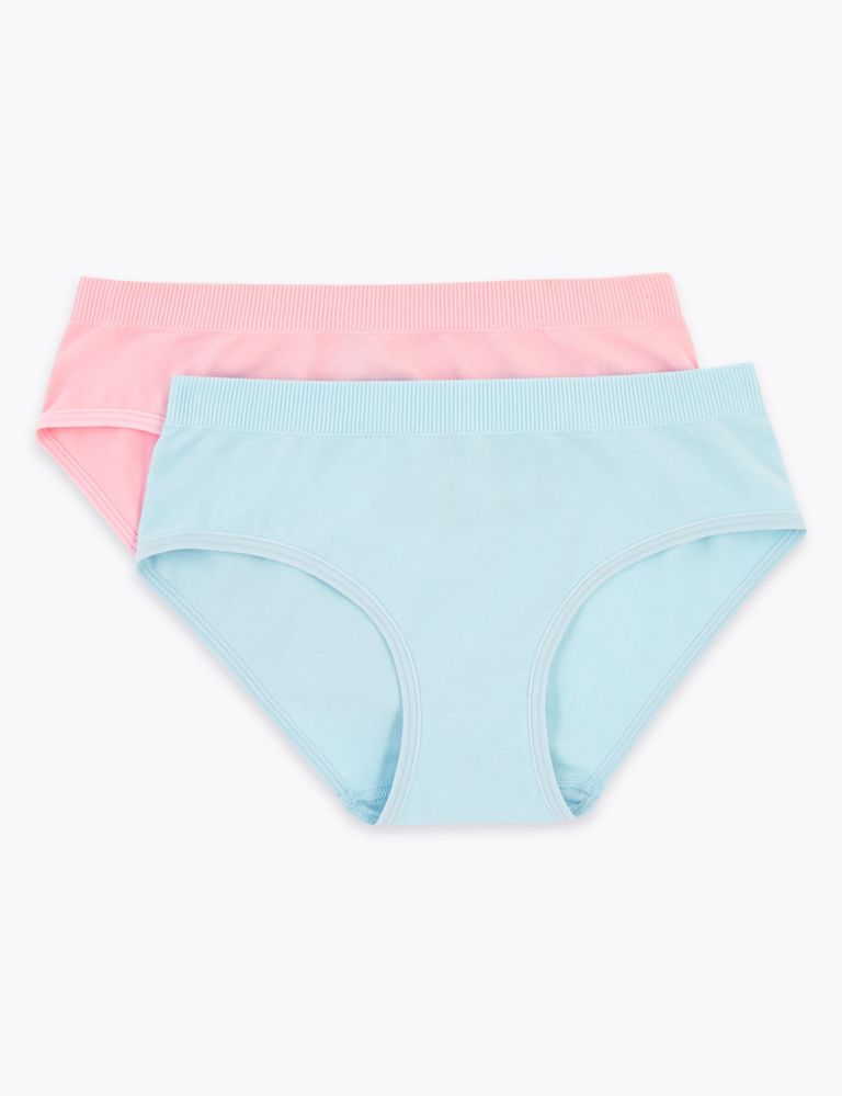 2 Pack Seamfree Knickers (6-16 Yrs) 2 of 2