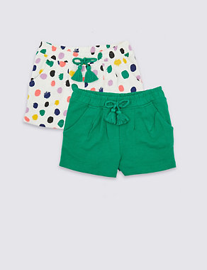 2 Pack Shorts (3 Months - 7 Years) Image 2 of 6