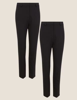 Slim Fit Ankle Grazer Trousers, M&S Collection