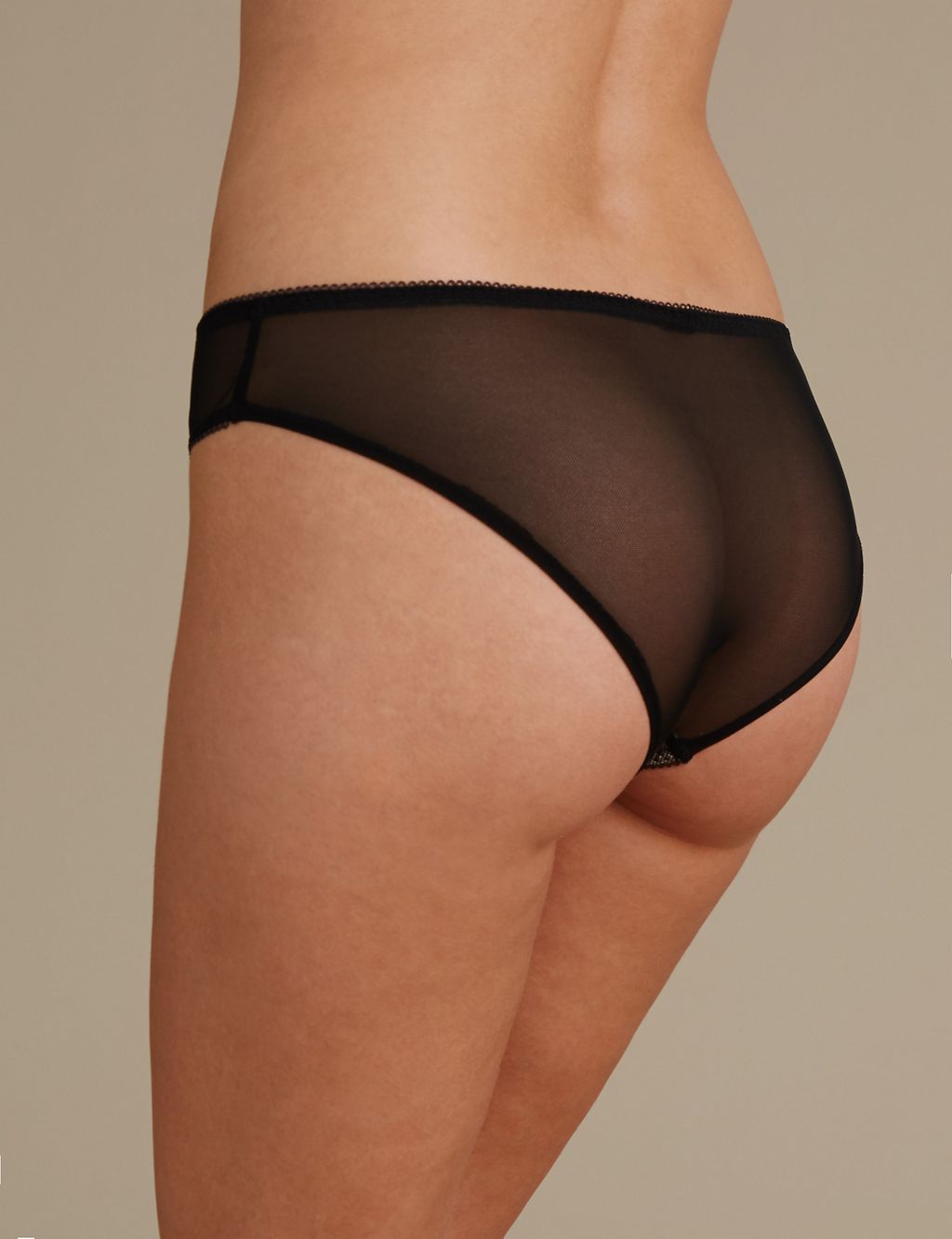 2 Pack Spotted Textured Brazilian Knickers 2 of 5