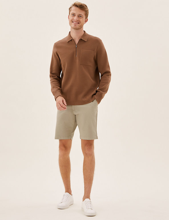 M&s collection men's Big & Tall Pur Coton Short Chino NEUF!!! 