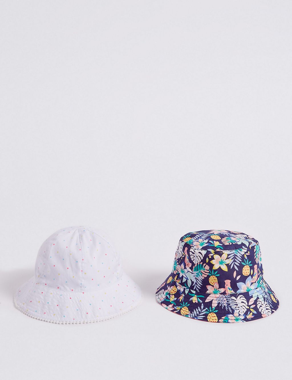 2 Pack Summer Hats (3 Months - 6 Years) 3 of 3