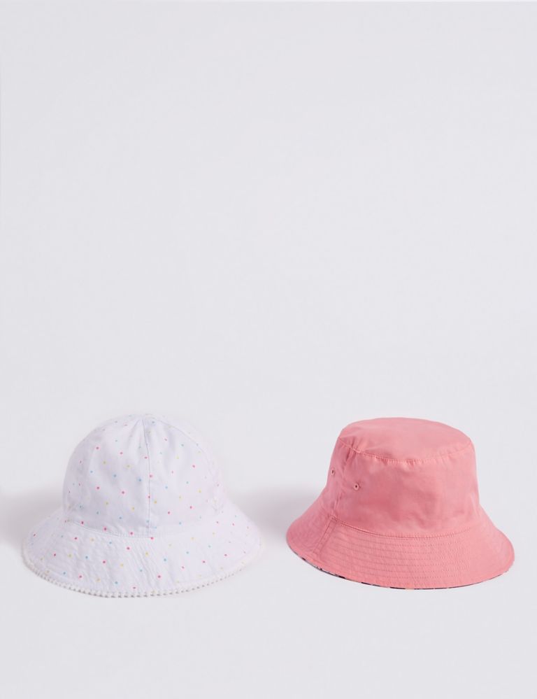 2 Pack Summer Hats (3 Months - 6 Years) 2 of 3