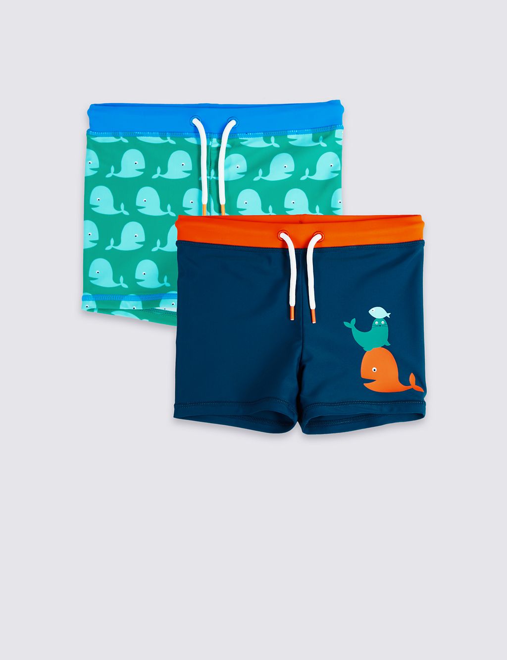 2 Pack Swim Trunks (3 Months - 7 Years) 3 of 5