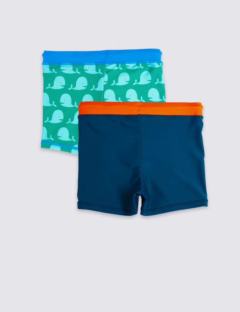 2 Pack Swim Trunks (3 Months - 7 Years) 3 of 5
