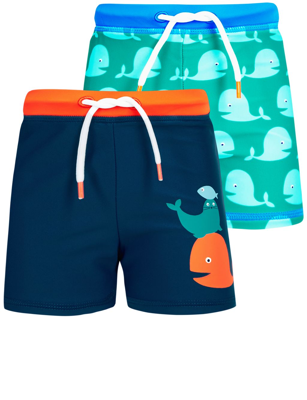 2 Pack Swim Trunks (3 Months - 7 Years) 4 of 5