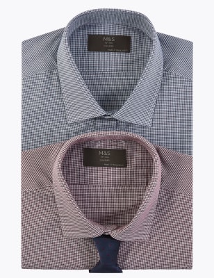 m&s shirt and tie sets