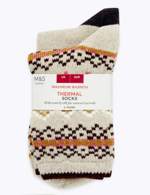 Thermal on sale socks m&s