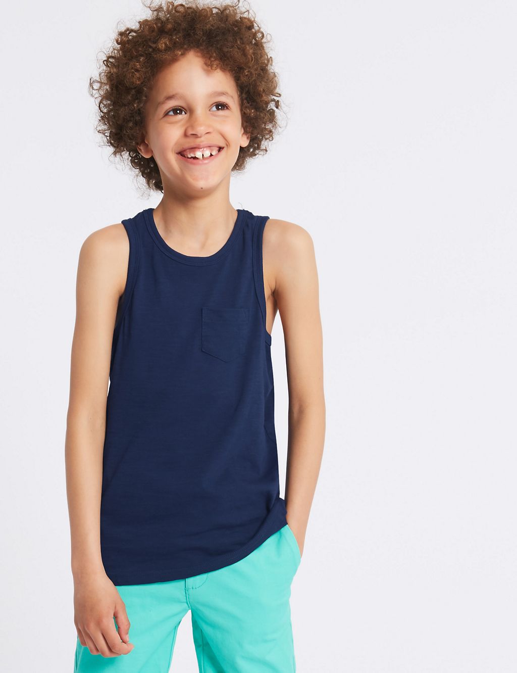 2 Pack Vest Tops (3-16 Years) 2 of 4