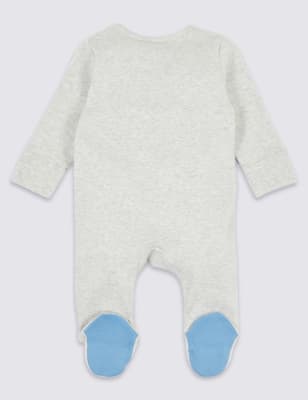 marks and spencer zip sleepsuit