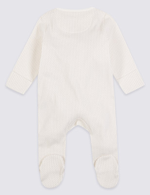 marks and spencer zip sleepsuit