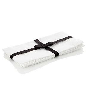 2 Pack of Pure Cotton Napkins Image 2 of 5