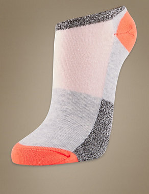 2 Pair Pack Assorted Trainer Liner™ Socks Image 2 of 3