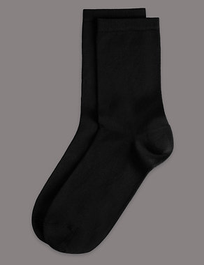 2 Pair Pack Body Sensor™ Ankle High Socks Image 2 of 3