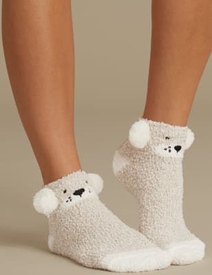 marks and spencer girls slippers