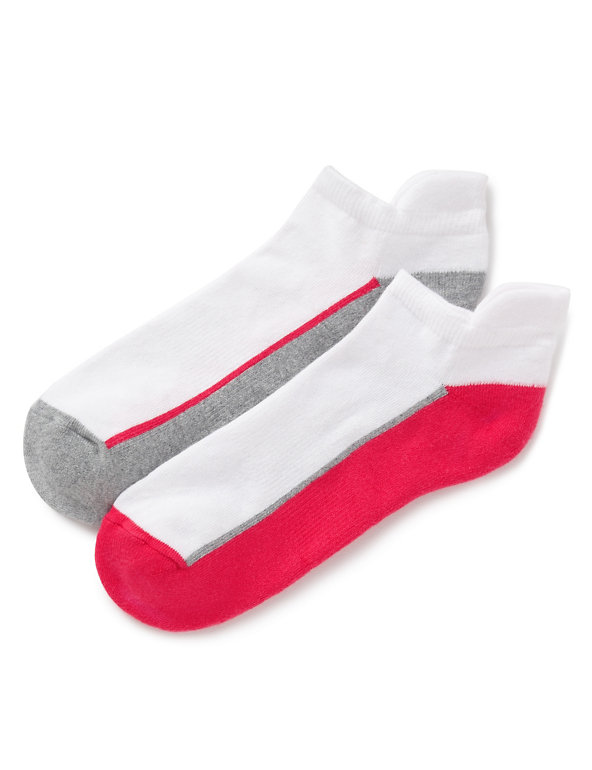 2 Pair Pack Trainer Liner™ Socks Image 1 of 1