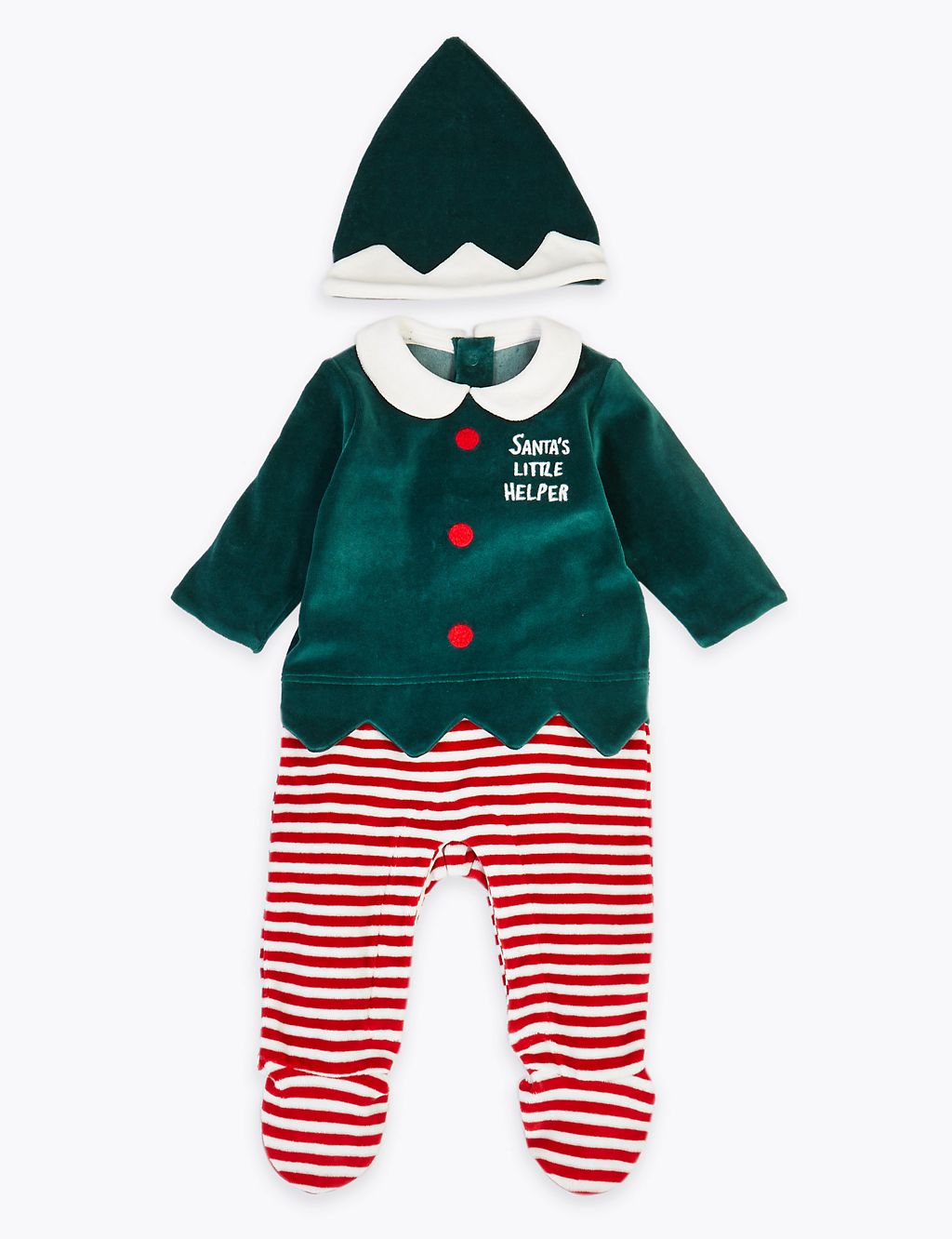 2 Piece Christmas All In One (0-3 Yrs) 1 of 6