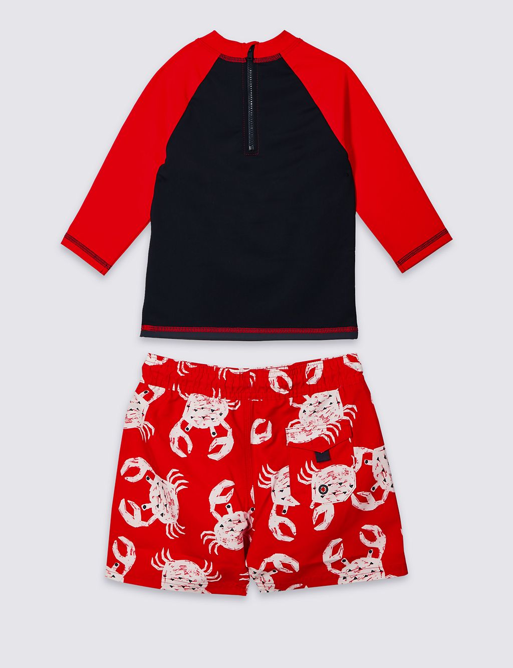 2 Piece Crab Swimsuit Set (3 Months - 7 Years) 1 of 3
